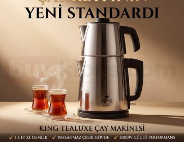 King Tealuxe Çay Makinesi